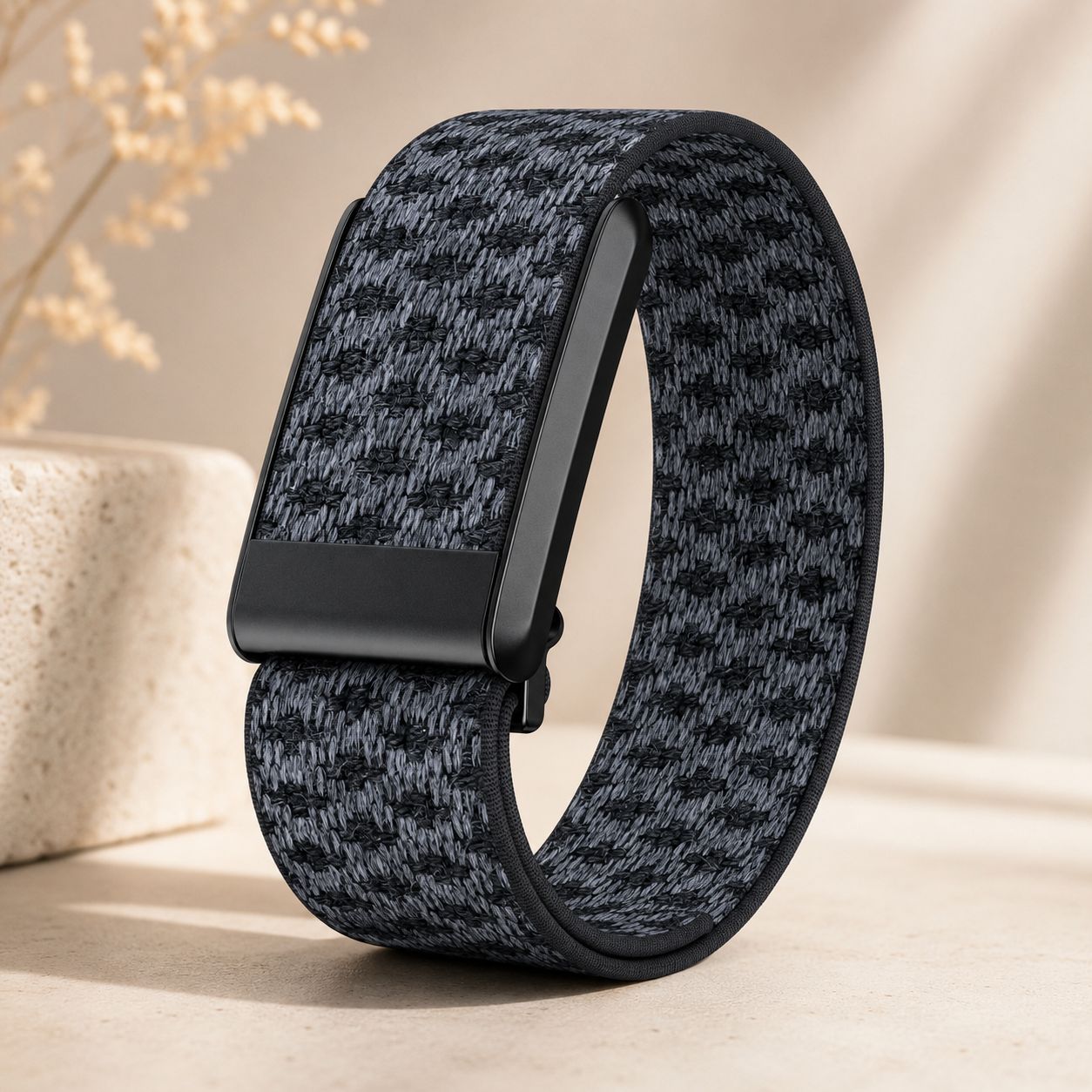 Tweed Woven Strap for WHOOP — Storm Grey