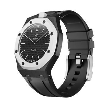 Royal Pop Ceramica Strap — Carbon Black | Bioceramic Band for Swatch × AP Royal Pop - Swatch x AP Royal Pop Strap - Default Title