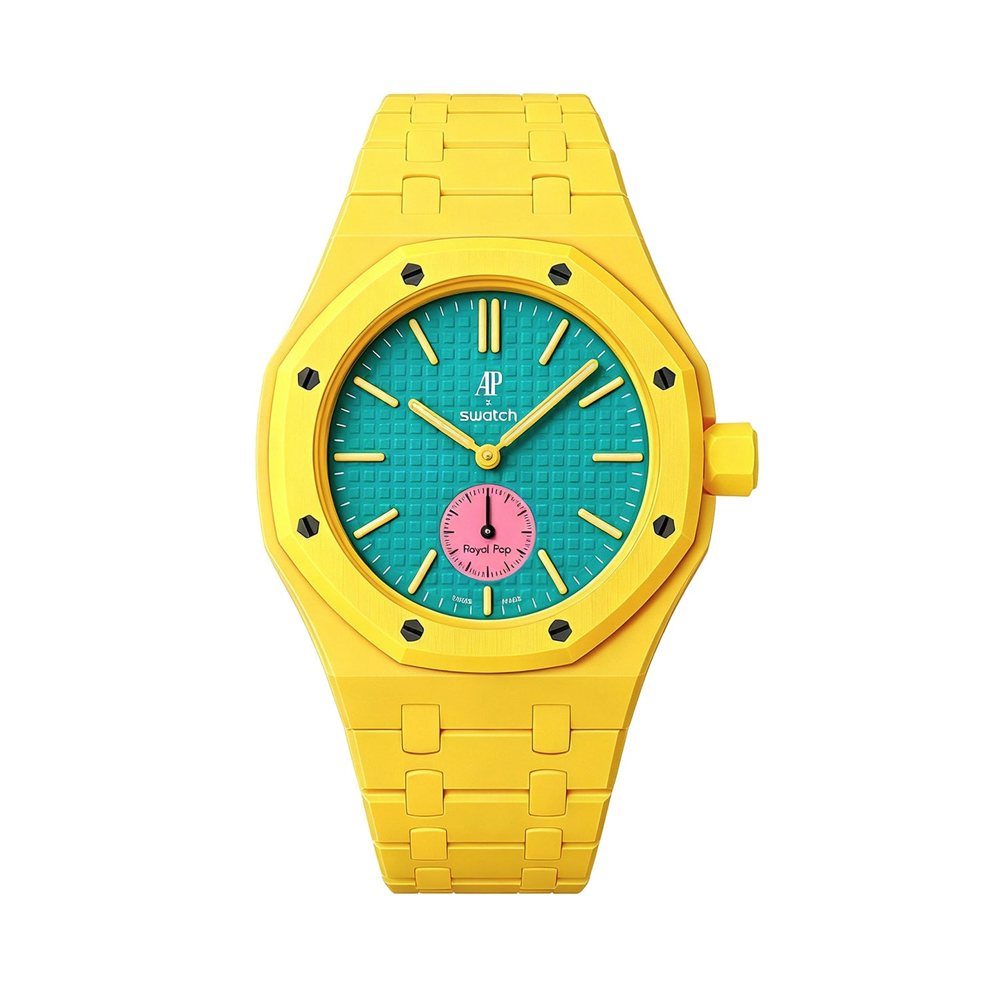 Royal Pop Strap — Carnival Pink | Bioceramic Band for Swatch × AP Royal Pop