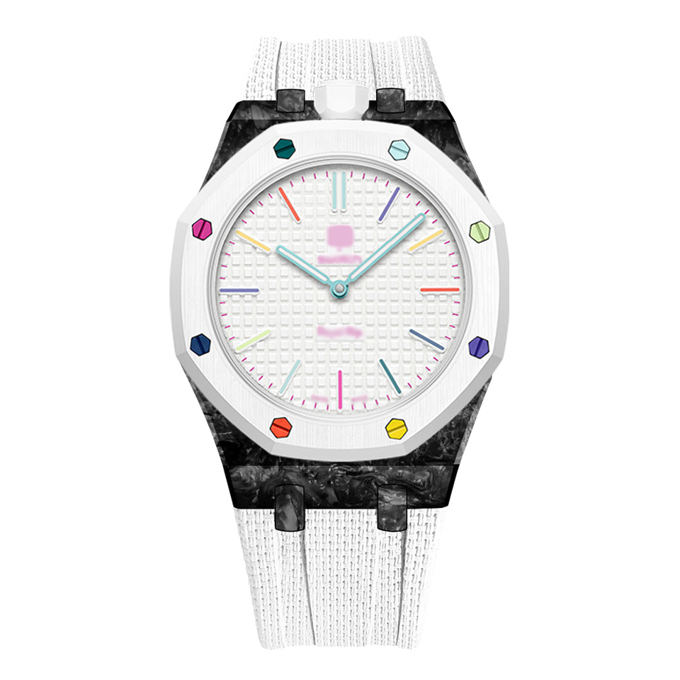 Royal Pop Case Strap — Eight White | Fluorine Rubber