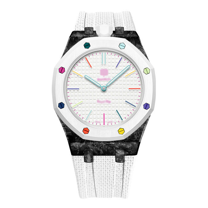 Royal Pop Fluorine Strap — Pearl White 12PM