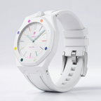 Royal Pop Hybrid Strap — Opal | Ceramic-TPU Band for Swatch × AP Royal Pop - Swatch x AP Royal Pop Strap - Default Title