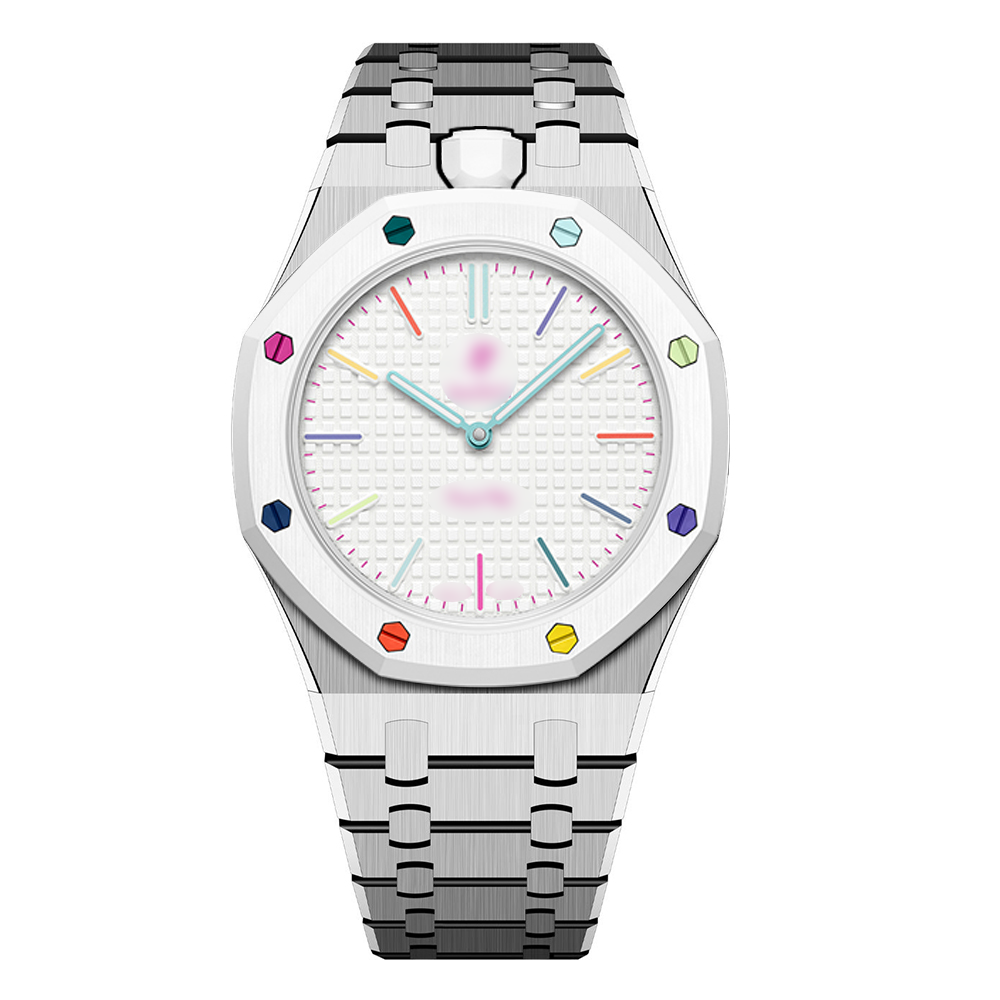 Royal Pop Stainless Steel Strap — Crown at 12 | Swatch × AP 