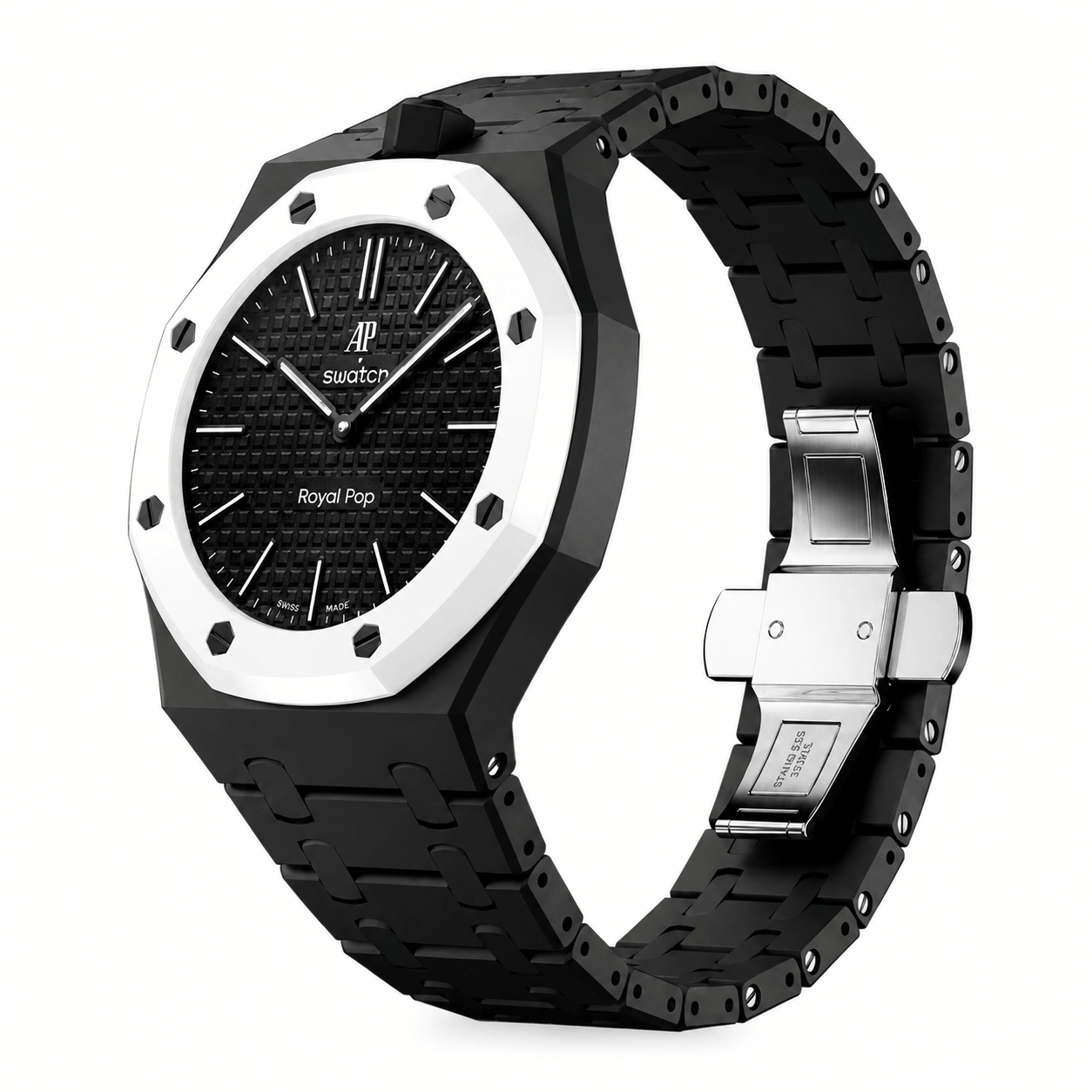 Royal Pop Case Strap — Ocho Negro | Bioceramic
