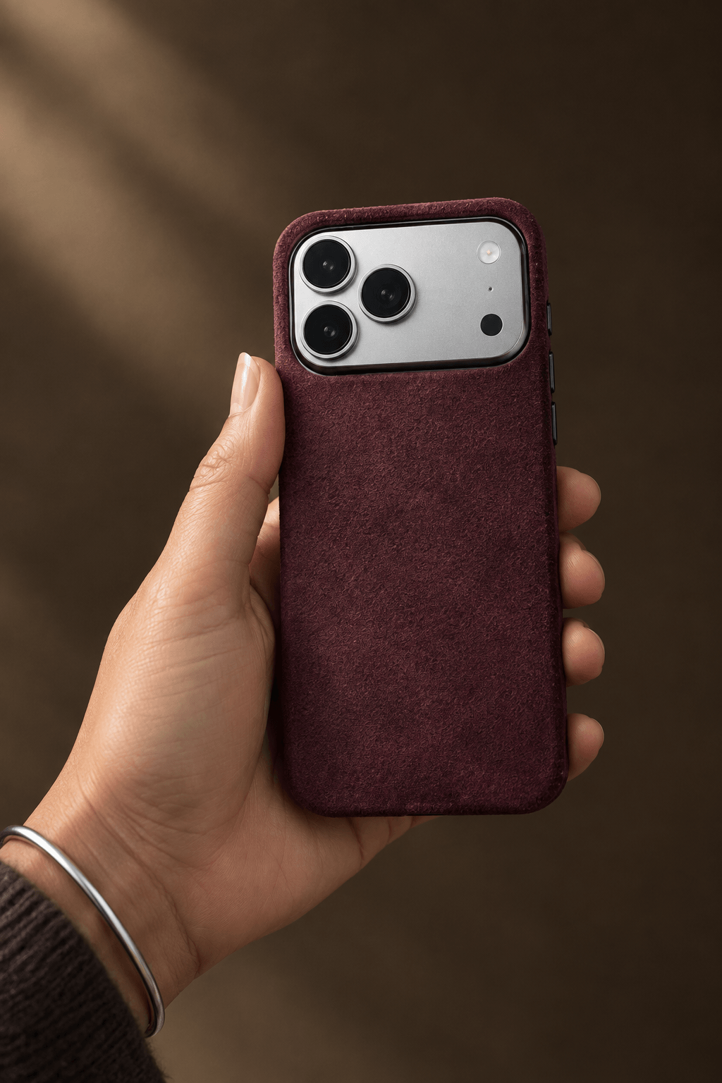 Italian Alcantara MagSafe Case (iPhone 18 Series)