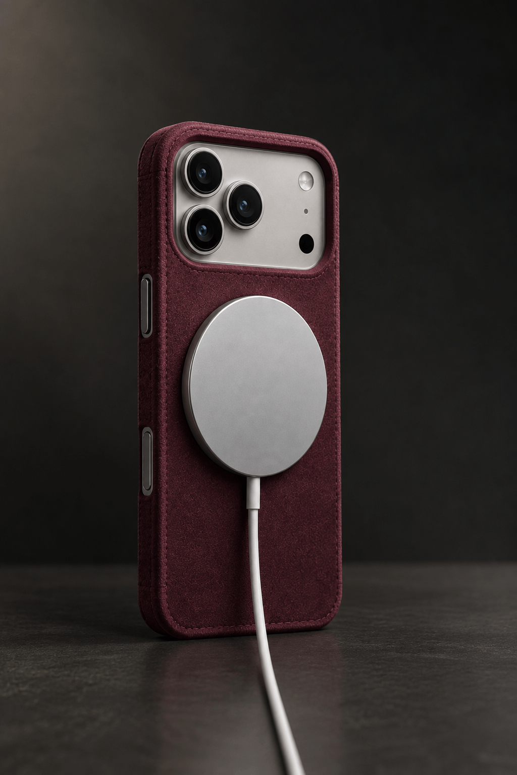Italian Alcantara MagSafe Case (iPhone 18 Series)