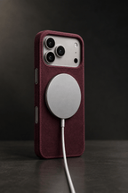 Italian Alcantara MagSafe Case (iPhone 18 Series)