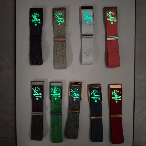 Breathable Nylon Sport Loop Replacement Strap for Whoop 5.0 MG 22mm