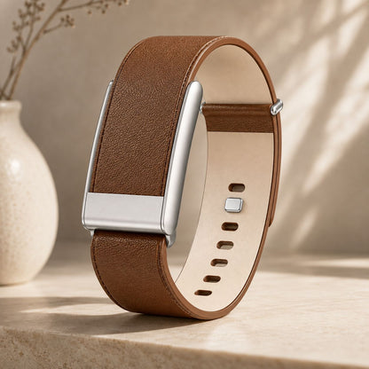 Leather Classic Strap for WHOOP — Cognac Brown