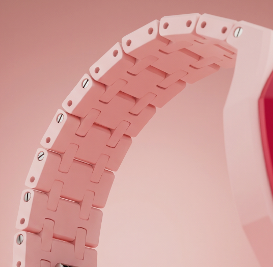 Royal Pop Ceramica Strap — Carnival Pink | Bioceramic Band for Swatch × AP Royal Pop - Swatch x AP Royal Pop Strap - Default Title
