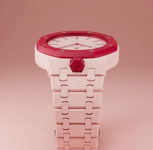 Royal Pop Ceramica Strap — Carnival Pink | Bioceramic Band for Swatch × AP Royal Pop - Swatch x AP Royal Pop Strap - Default Title