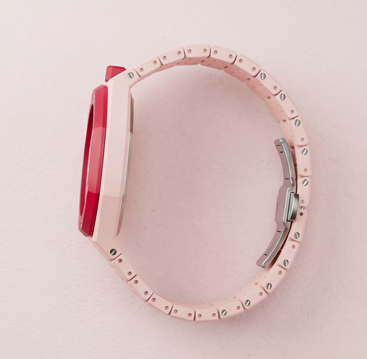 Royal Pop Ceramica Strap — Carnival Pink | Bioceramic Band for Swatch × AP Royal Pop - Swatch x AP Royal Pop Strap - Default Title