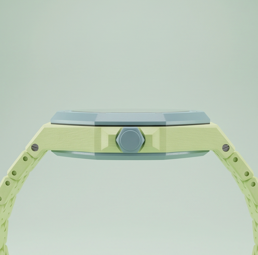 Royal Pop Ceramica Strap — Electric Lime | Bioceramic Band for Swatch × AP Royal Pop - Swatch x AP Royal Pop Strap - Default Title