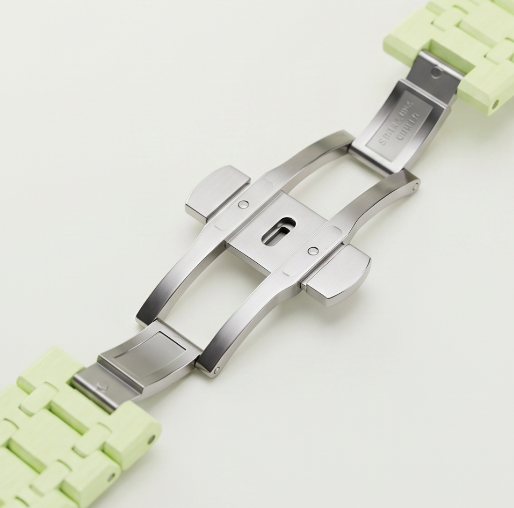 Royal Pop Ceramica Strap — Electric Lime | Bioceramic Band for Swatch × AP Royal Pop - Swatch x AP Royal Pop Strap - Default Title