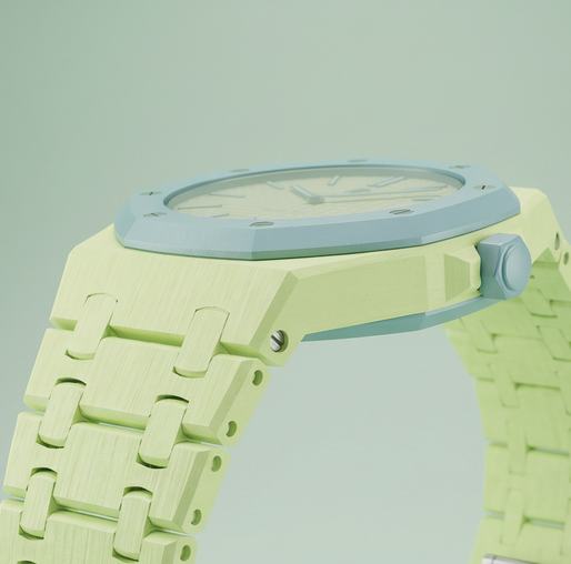 Royal Pop Ceramica Strap — Electric Lime | Bioceramic Band for Swatch × AP Royal Pop - Swatch x AP Royal Pop Strap - Default Title