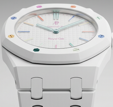 Pearl White Royal Pop Strap – Bioceramic | Scirocco Labs