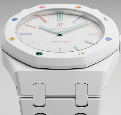 Royal Pop Ceramica Strap — Pearl White | Bioceramic Band for Swatch × AP Royal Pop - Swatch x AP Royal Pop Strap - Default Title