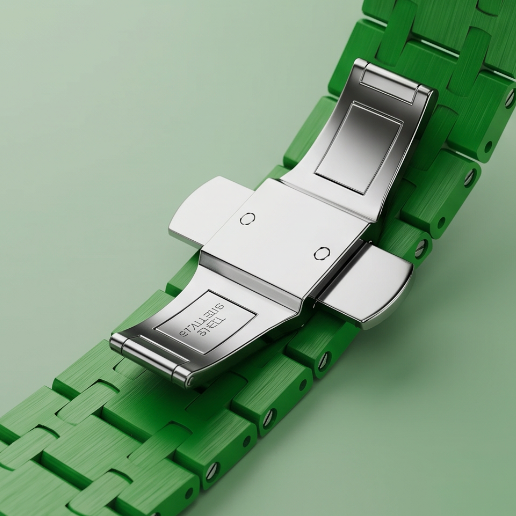 Royal Pop Ceramica Strap — Forest Green | Bioceramic Band for Swatch × AP Royal Pop - Swatch x AP Royal Pop Strap - Default Title