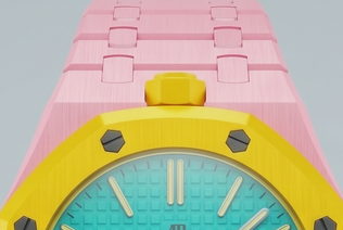 Royal Pop Ceramica Strap — Raspberry Pink | Bioceramic Band for Swatch × AP Royal Pop - Swatch x AP Royal Pop Strap - Default Title