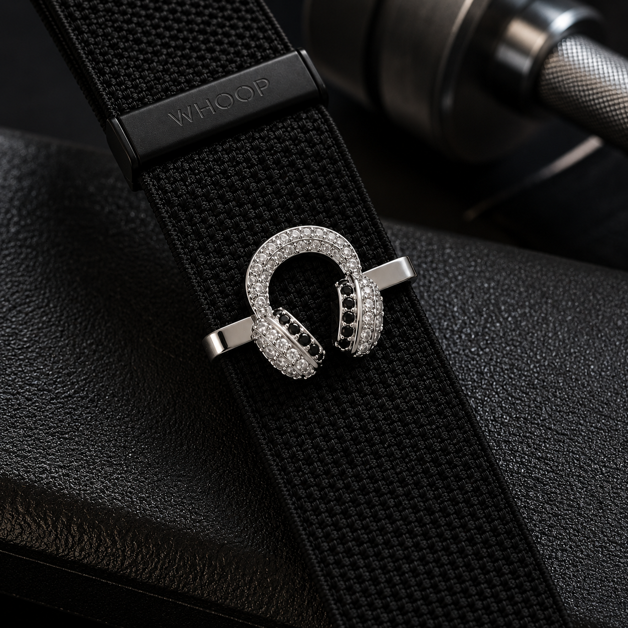 Charm for Whoop - Crystal Headphone Strap Charm
