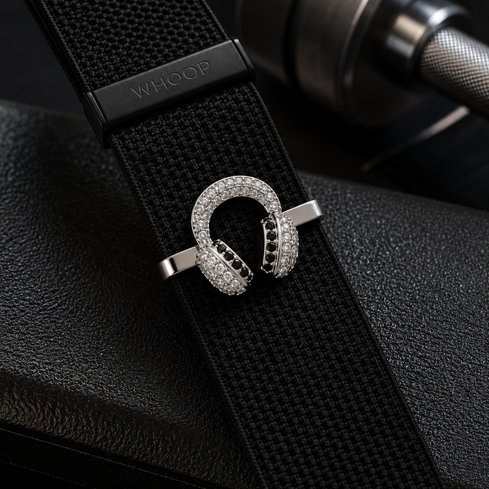 Charm for Whoop - Crystal Headphone Strap Charm