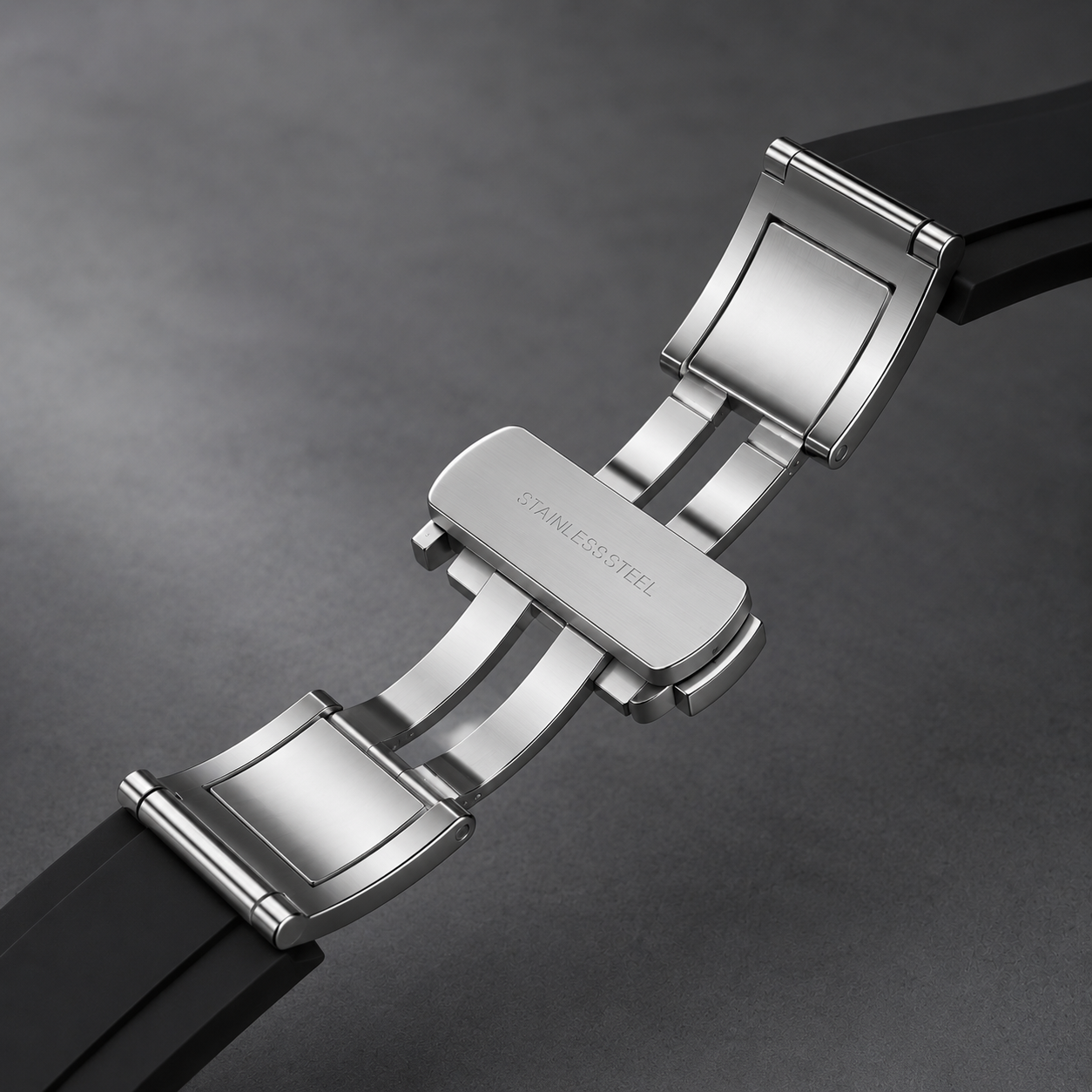 Royal Pop Steel Hybrid — Black | Made for Swatch × AP Royal Pop - Swatch x AP Royal Pop Strap - Default Title