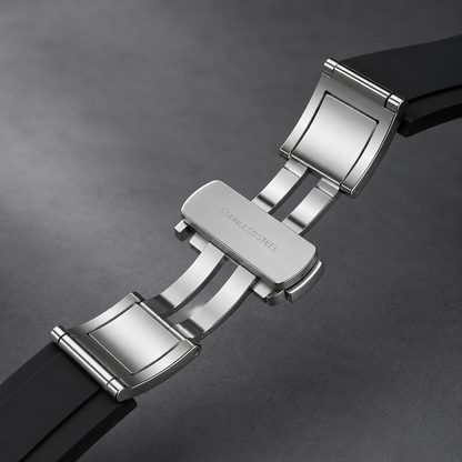 Royal Pop Steel Hybrid — Black | Made for Swatch × AP Royal Pop - Swatch x AP Royal Pop Strap - Default Title