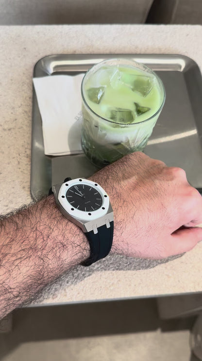Royal Pop Steel Hybrid — Black | Made for Swatch × AP Royal Pop