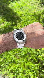 Royal Pop Steel Hybrid — Opal White 12PM