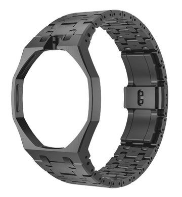 Royal Pop Strap — Carbon Black | Bioceramic Band for Swatch × AP Royal Pop