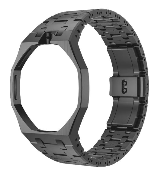 Royal Pop Strap — Carbon Black | Bioceramic Band for Swatch × AP Royal Pop